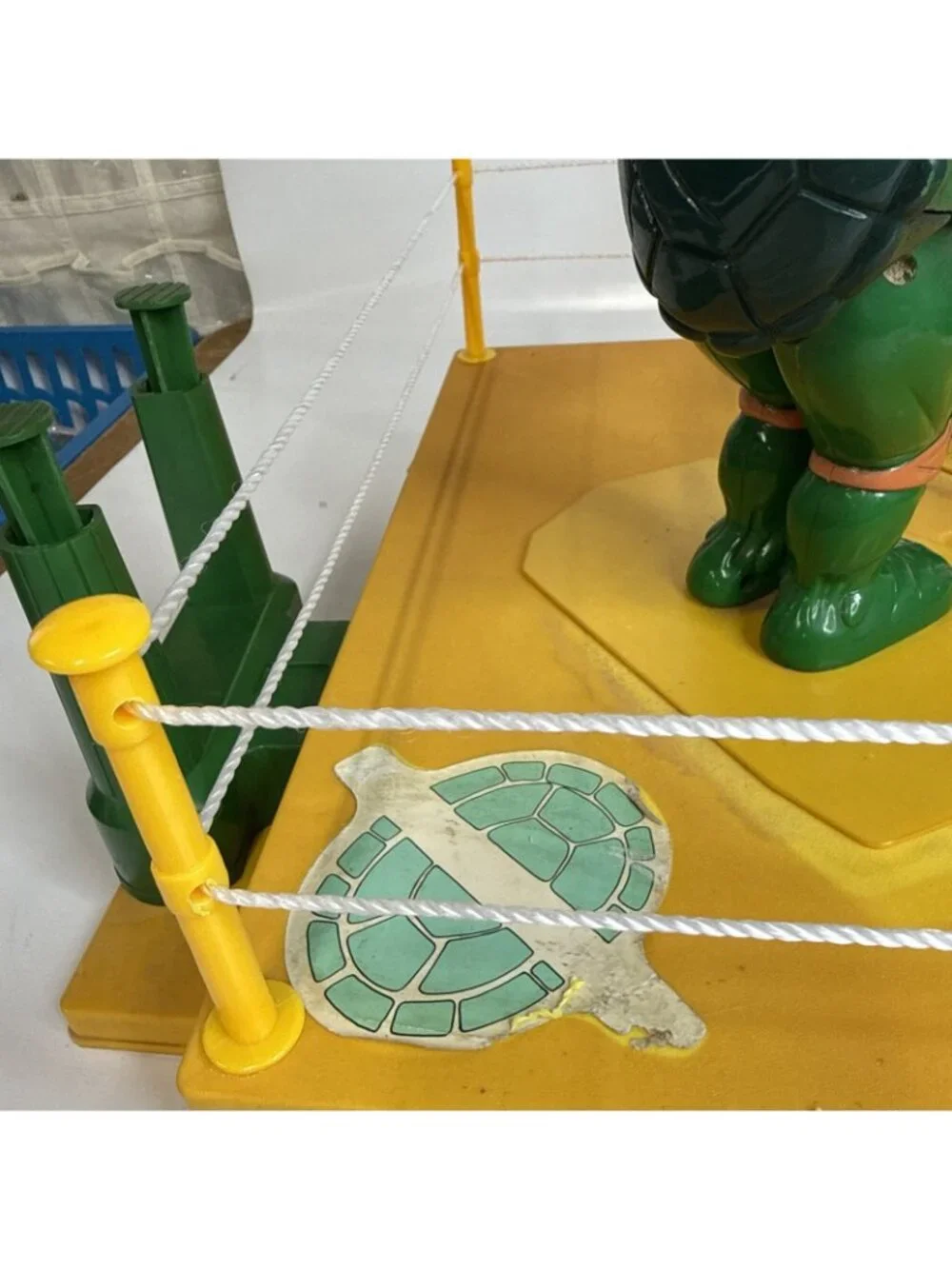 1991 Teenage Mutant Ninja Turtles -Duelin' Dudes - Rock'Em Sock'Em -WORKS - LOOK